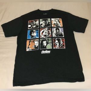 Marvel Avengers Age Of Ultron Graphic T-Shirt Size Large